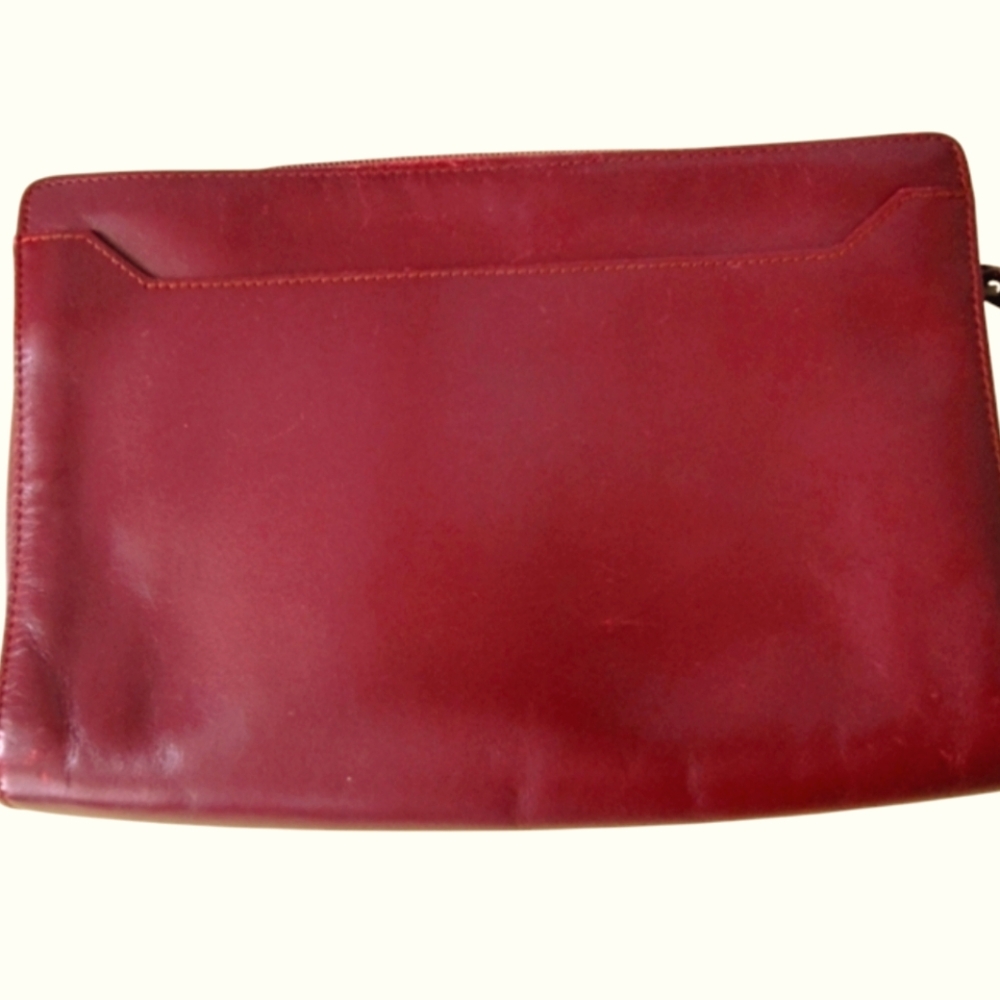 Purse. Clutch bag. Vintage Cartier leather - Picture 2 of 10